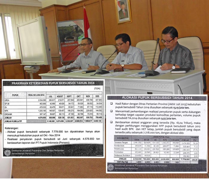 Pupuk Subsidi Tersedia Hingga 2015 (Rp21,05 Triliun untuk 2014)